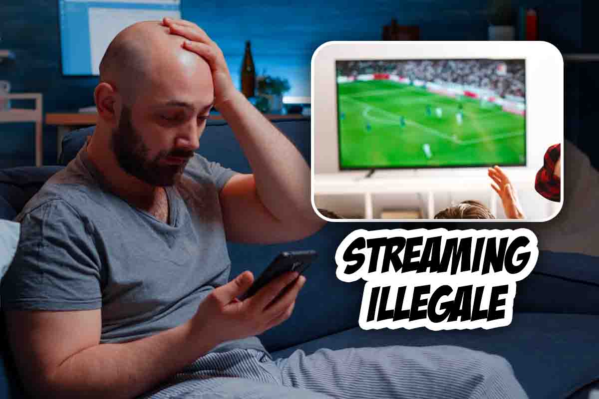 Super multa per chi guarda le partite in streaming illegalmente