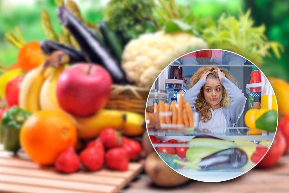 Frutta e verdura: come impostare il frigo per non farle rovinare