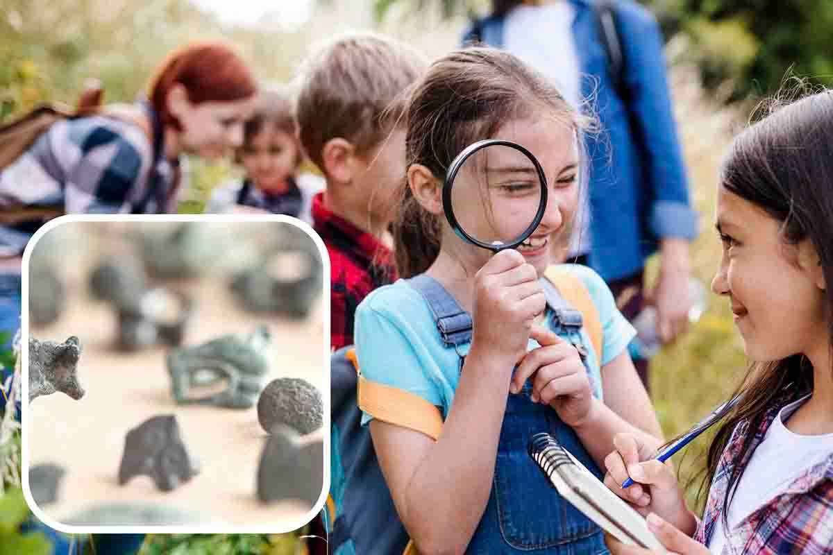 Cosa ha trovato la bambina durante la gita