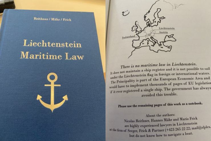 Libro Maritime Law of Liechtenstein