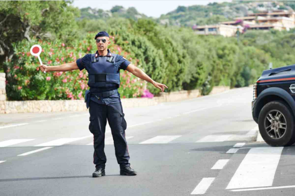 posto di blocco cosa fare