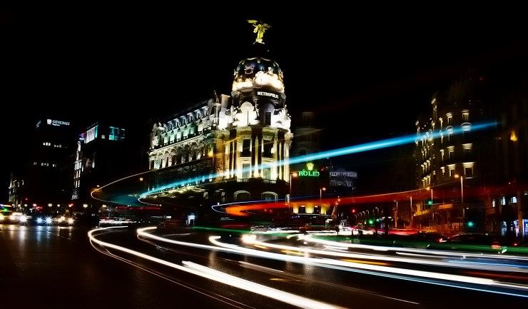 Madrid di notte 